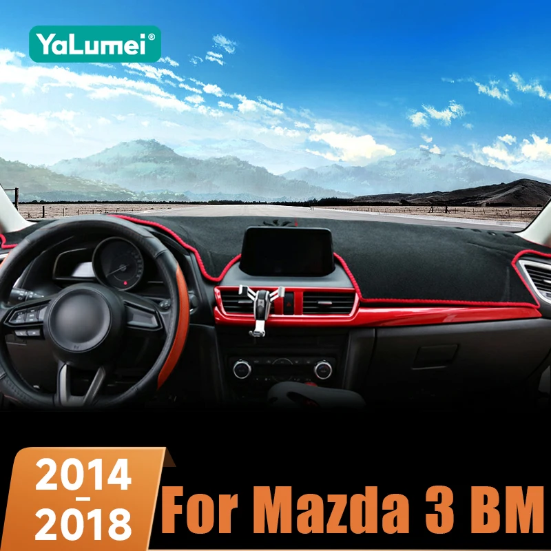 Für Mazda 3 BM BN Axela 2014 2015 2016 2017 2018 Auto-Armaturenbrett-Abdeckung Sonnenschutzmatte Antireflexions-Pad Anti-UV Zubehör