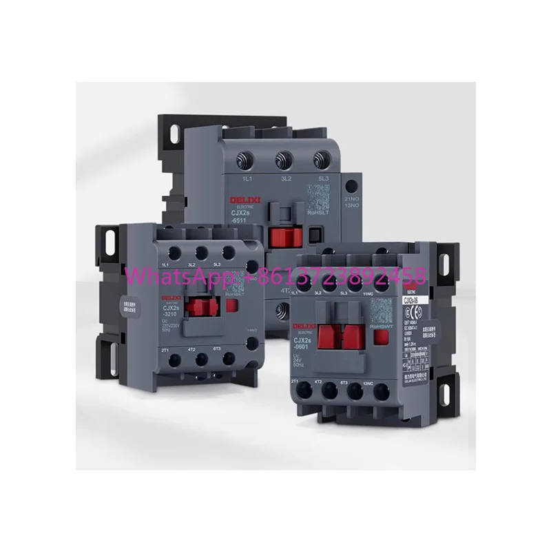 

Original CJX2S-6511 AC Contactor 65A One Normally Open One Normally Closed AC110V/AC24V/AC380V/AC36V/AC220V