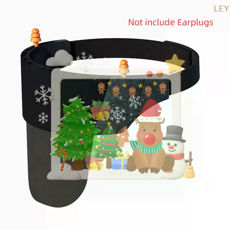 

1Pcs Sleep Mask With Veil, 2 Own Storage Cases On Mask, 100% Light Blocking, Eye Blinder For Gift/ Travel/ Sleeping/ Shifting