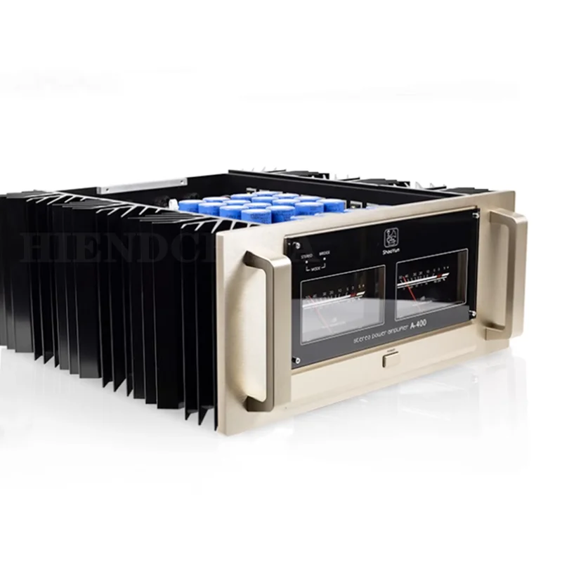 STPA-02 Clone Study Acceleration A400 High Power 4-Channel Pure Class A Power Amp Bridge Connection 320W(8Ω) 600W(4Ω)1000W(2Ω