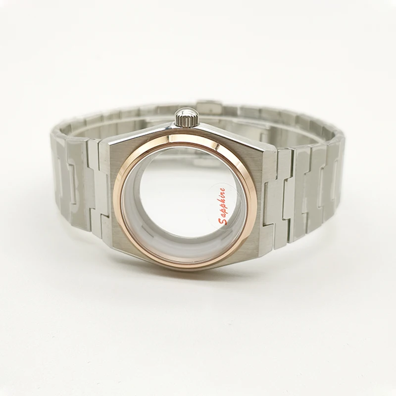 Корпуса для часов PRX Super Player Корпус из сапфирового стекла Подходит для NH35 NH36 NH38 7S26 4R Механизм Прозрачная задняя крышка Часы Замена детали