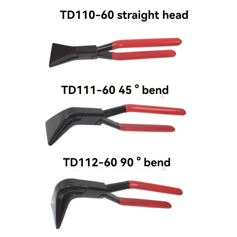 3PCS Hand Seamers Sheet Metal Tools Straight Jaw 45° 90° Metal Bending Pliers  For Bending And Flattening Sheet Metal