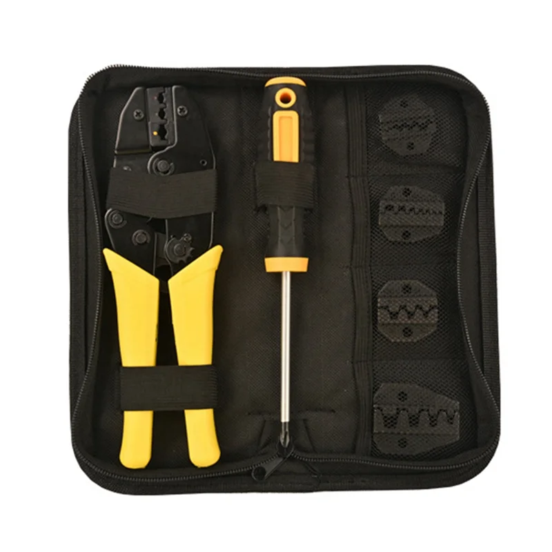 

SYW-Wire Crimper Tool Set Ratchet Crimper Cable Scissors And Wire Stripper Terminal Crimper Set