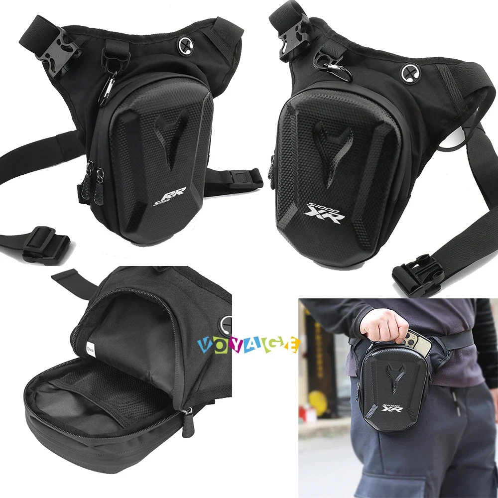For BMW S1000RR S1000XR S1000 RR XR Thigh Belt Bag Motorcycle Accessories Waterproof Bag Leg Side Bag Multi-Function Waist Pack