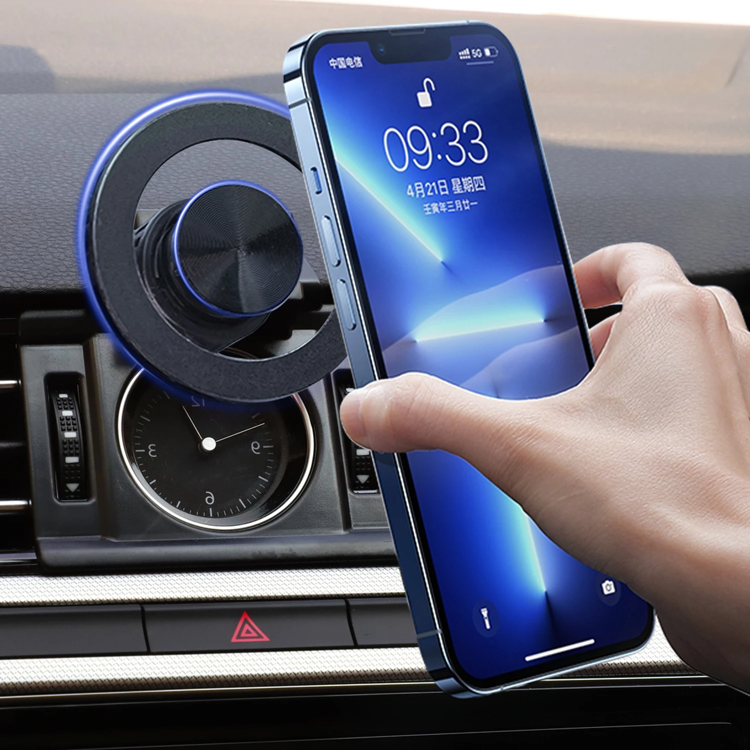 for Volkswagen VW Passat B8 2015-2019/ Arteon 2017-2019 Car Magnetic Phone Holder Mount GPS Mobile Stand Accessories