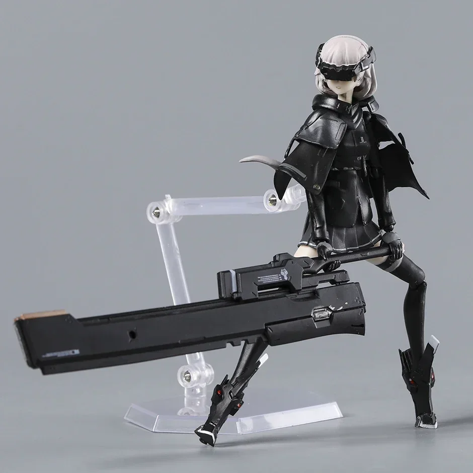 Figma 485 نوع السلاح الثقيل فتاة المدرسة Ichi عمل آخر الشكل البلاستيكية لعبة مجسمة الديكور أنيمي تمثال هدية