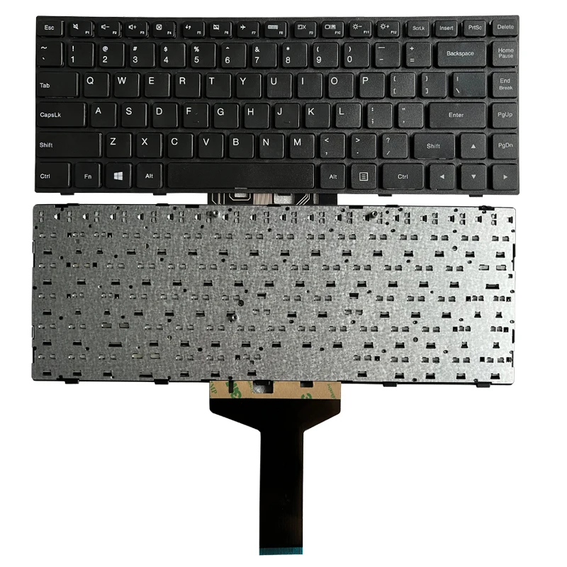 NEW English US laptop keyboard For Lenovo 100-14IBD 100-14 black