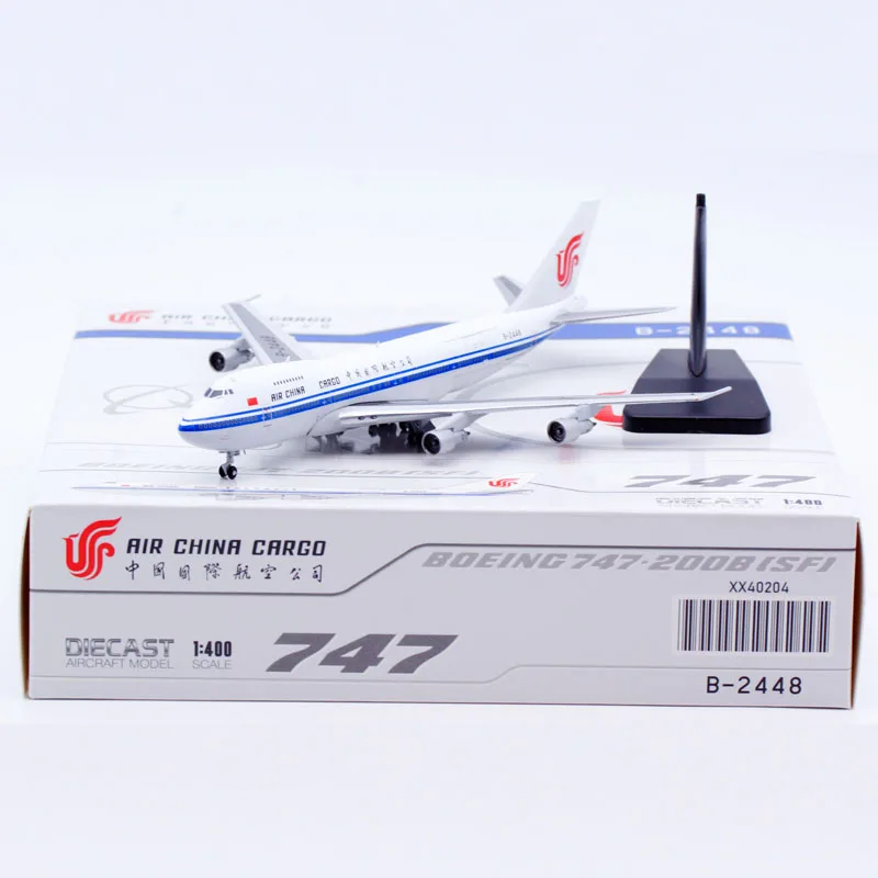 XX40204 Alloy Collectible Plane Gift JC Wings 1:400 Air China Cargo Boeing B747-200(SF) Diecast Aircraft Jet Model B-2448