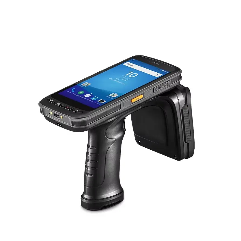 Scanmax Long Range RFID Reader for Android Wireless NFC WIFI Handheld UHF Reader ABS Material 860-960MHz Frequency for Inventory