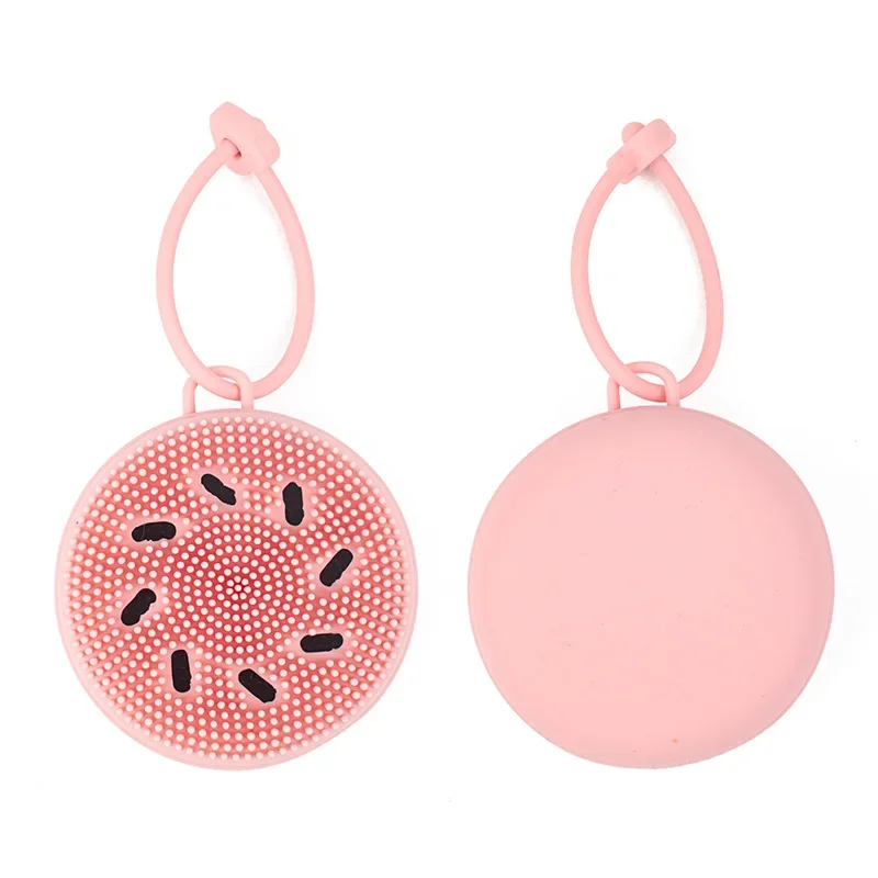 فرشاة تنظيف من السيليكون لتقشير الوجه، فرشاة تدليك للتنظيف العميق، منظف لإزالة الرؤوس السوداء، منظف مصغر للعناية بالبشرة #3