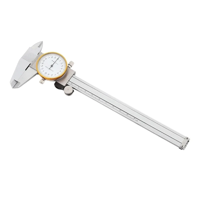 A9LB Caliper Vernier with Gauge Measuring Micrometer Ruler Pachymeter Carpentry Tool