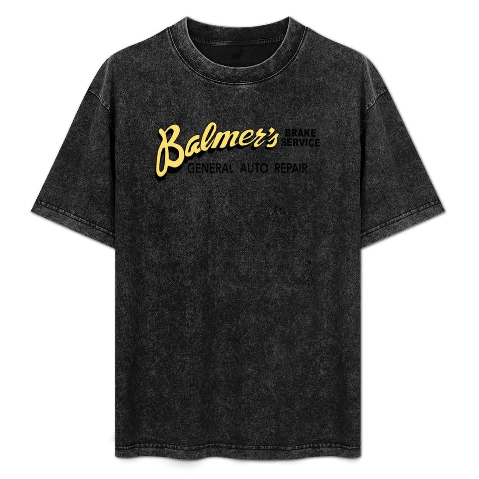 

Balmer's Brake Service (Alt) T-Shirt basketball graphic tees aesthetic clothes plain black t shirts men