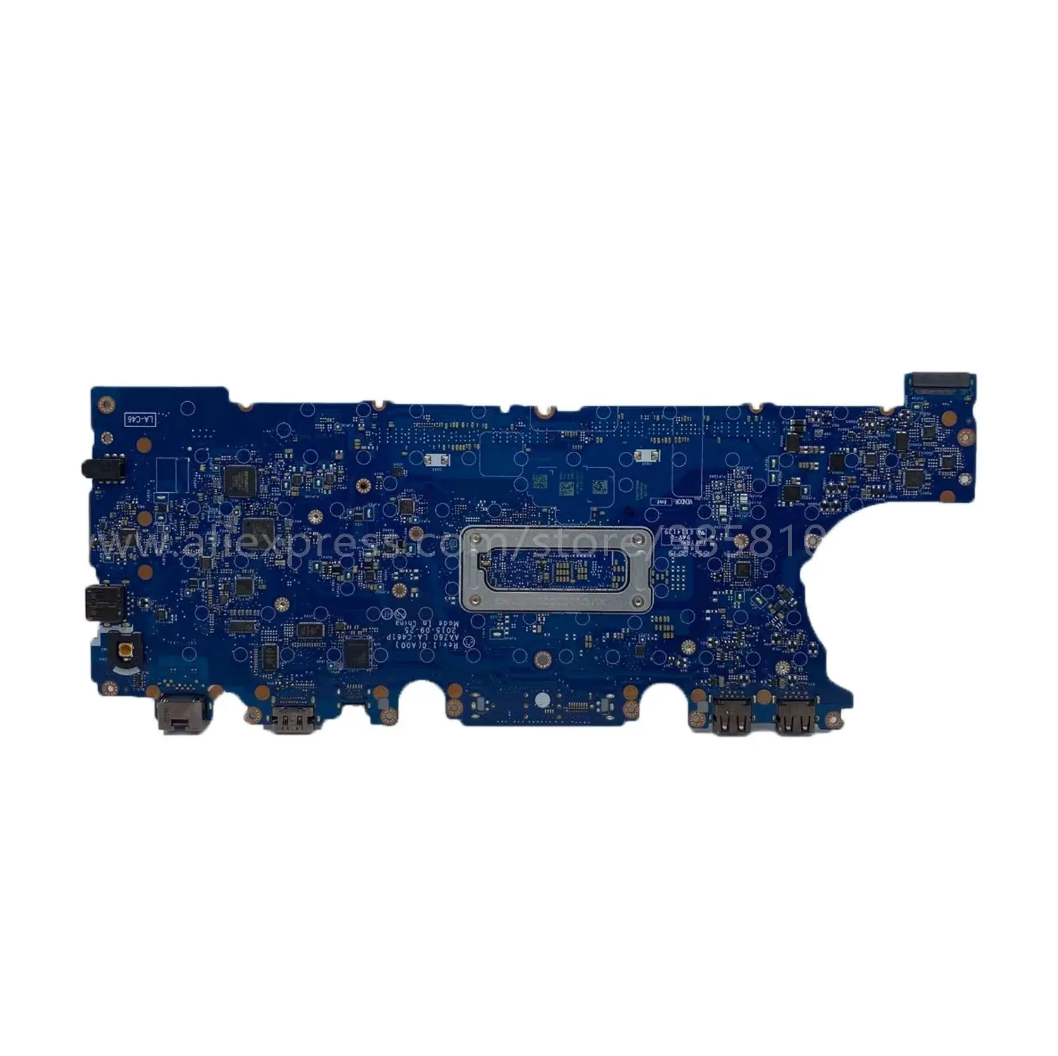 For DELL Latitude 7470 E7470 Laptop Motherboard CN-0VNKRJ 0VNKRJ AAZ60 LA-C461P With I7-6600U CPU Mainboard