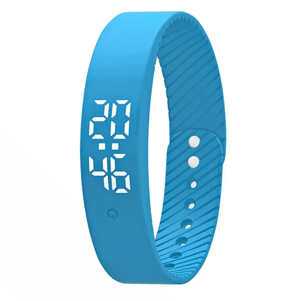 Silent Vibration Alarm Watch Vibrating Alarm Wristband for Heavy Sleepers Waterproof Fitness Tracker Watch Silent for Adults