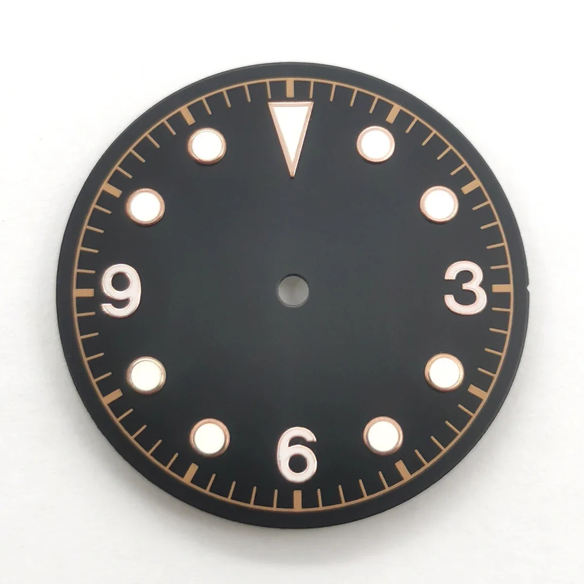 تخصيص NH35 8215 ساعة الطلب 30.5 مللي متر الأخضر مضيئة الهاتفي صالح ل NH35 NH36 8215 ساعة يد تعمل بالحركة وجوه الطلب