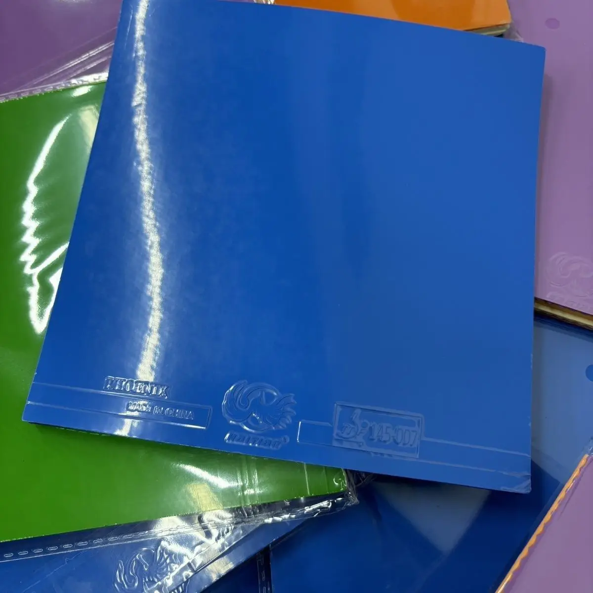 High Density Sponge Table Tennis Blade Rubbers Color Set Training Rubber for Competition