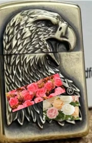 NTL 2 style eagle sticker kerosene lighter