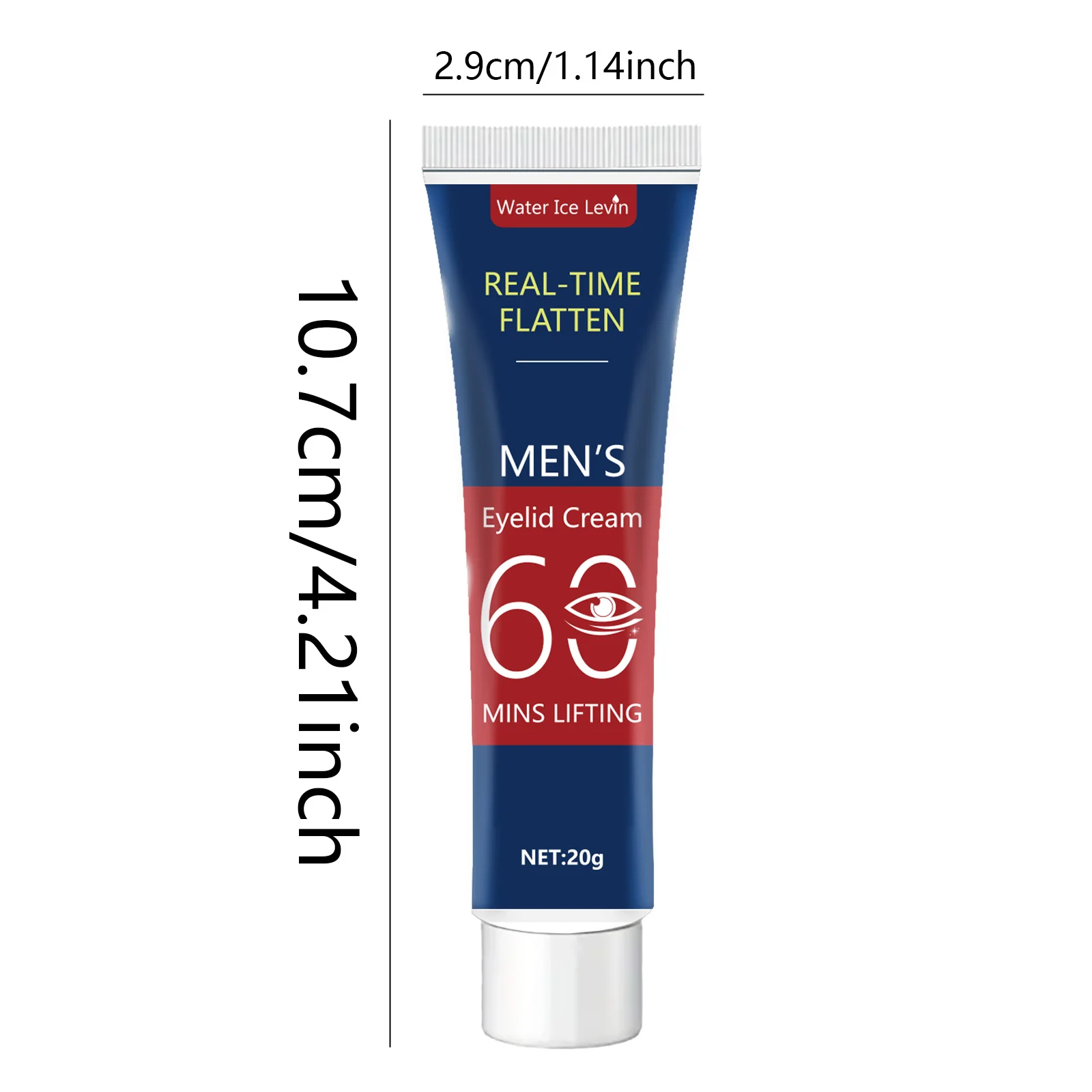 

Men's Firming Eye Cream -20G, Firming and Brightening, Hypoallergenic Moisturizing and Locking in Suitable for Skin Types, Long-Lasting Firming Care for Eyes