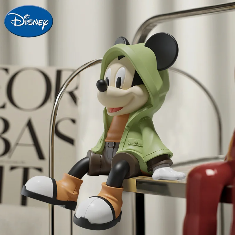 30cm Genuine Disney Mickey Sitting Decoration Office Living Room Tv Cabinet Home Kawaii Doll Desktop Decoration Birthday Gifts