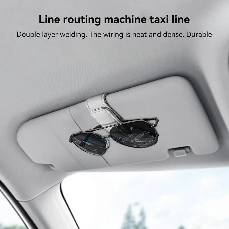 

Sunglasses Visor Holder Eyeglass Hanger For Car Sun Visor Glasses Protective Case Car Visor Accessories For Different Size