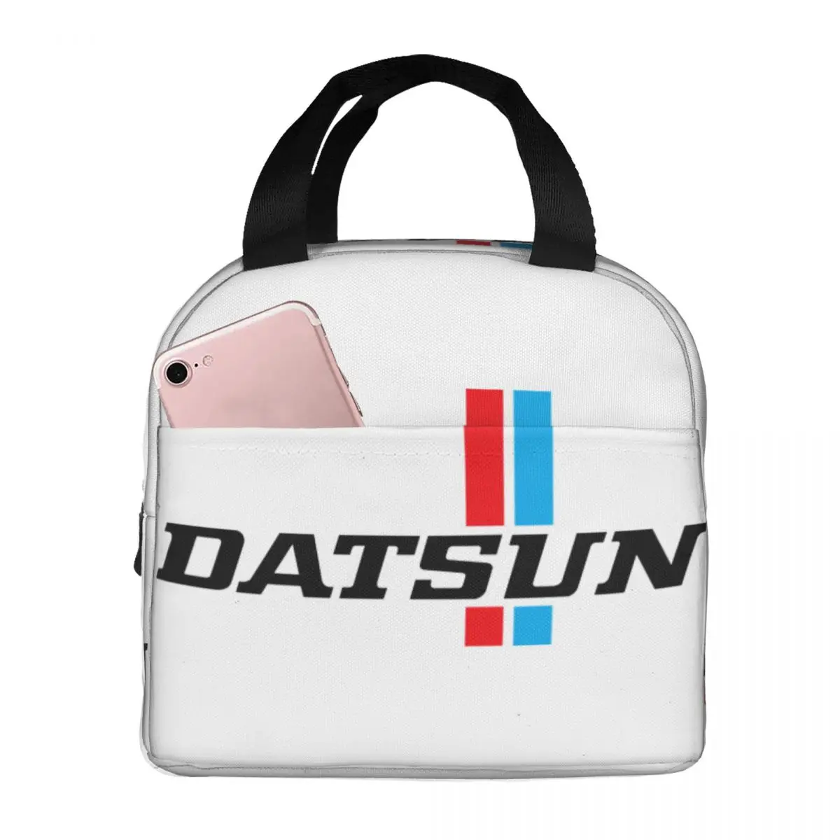 Datsuns Racing Car Lunch Bag Women Warm Cooler Insulated Lunch Boxes for Office