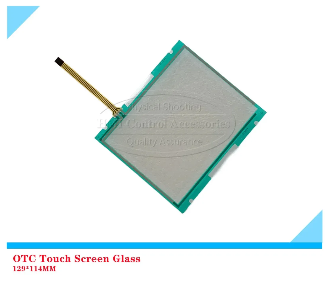 For W-02599 OTC Robot Teach Pendant Touch Screen Glass W-L02599 Membrane Keyboard