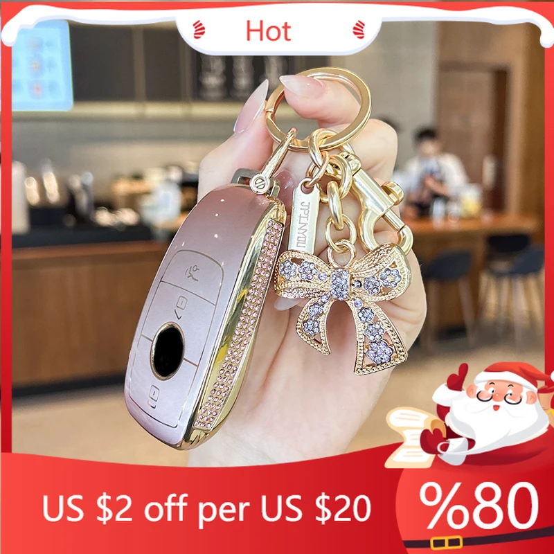 

Горячий подходит для Mercedes Benz C E A B S Class GLE GLA GLB GLC GLS AMG брелок изысканный прочный автомобильный салон наклейки для интерьера