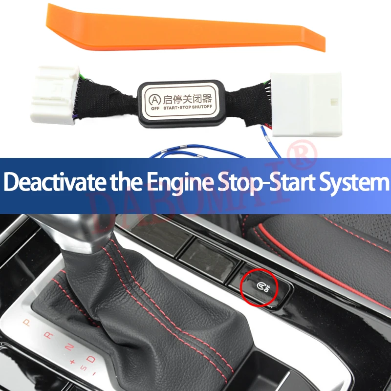 

For Kia Forte BD Cerato K3 Pre-facelift 2019~2022 Car Automatic Stop Start Engine System Off Cable Plug and Play Eliminator