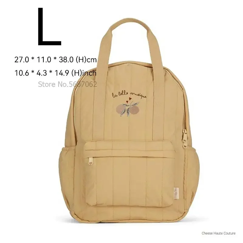 KS Babyrugzak 2024, nieuwe kinderschooltas, kleuterschooltassen, merk reizende moeder, kersen, citroen, kinderjongens, meisjesopslag