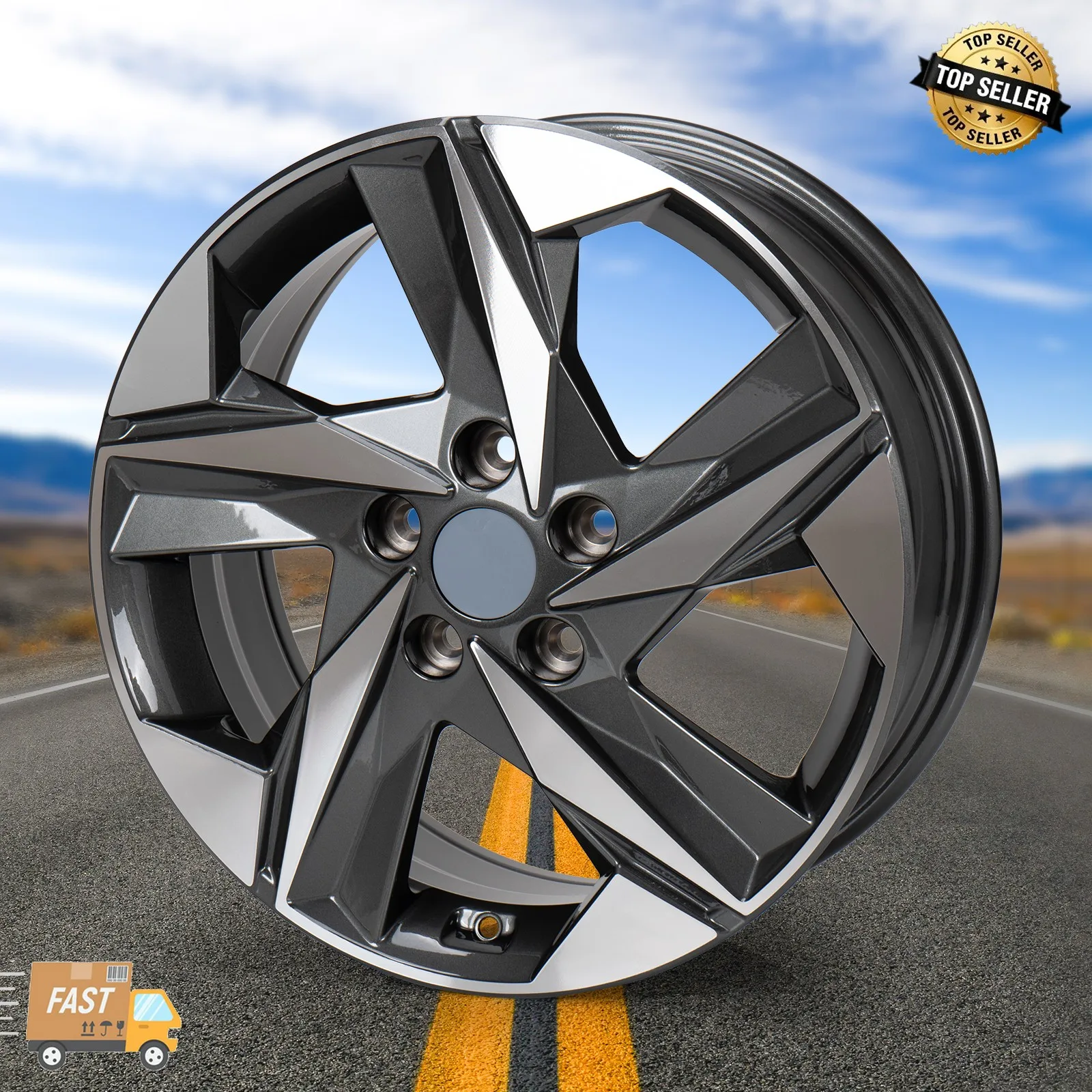 

17"x7" Wheel Alloy Rim Factory OEM Quality 71003 For Hyundai Elantra 2021-2023