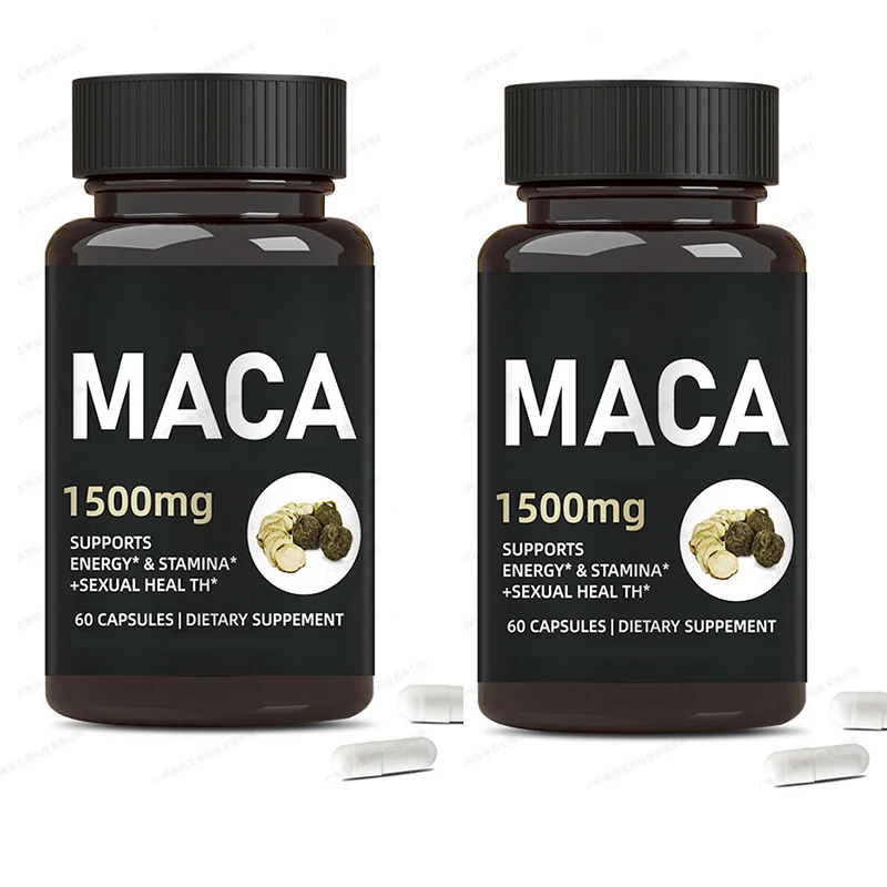 

2 bottles of Maka capsules helps with overall health and life balance, enhancing immunity and health foods