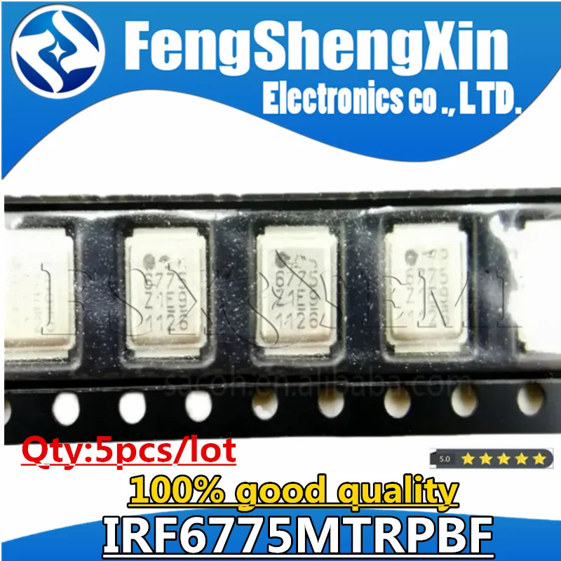 5pcs IRF6775MTRPBF IRF6775TR 6775 MOS Chips