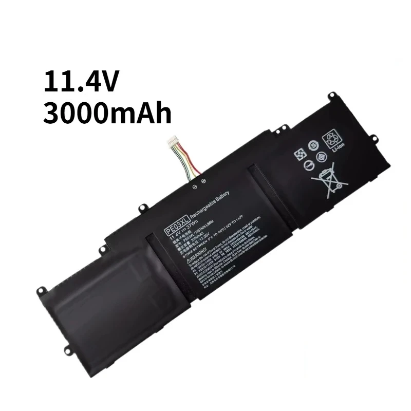 11.4V 3000mAh PE03XL Laptop Battery for HP Chromebook 210 G1 11 G3 G4 HSTNN-LB6M 767068-005 766801-421 TPN-Q151