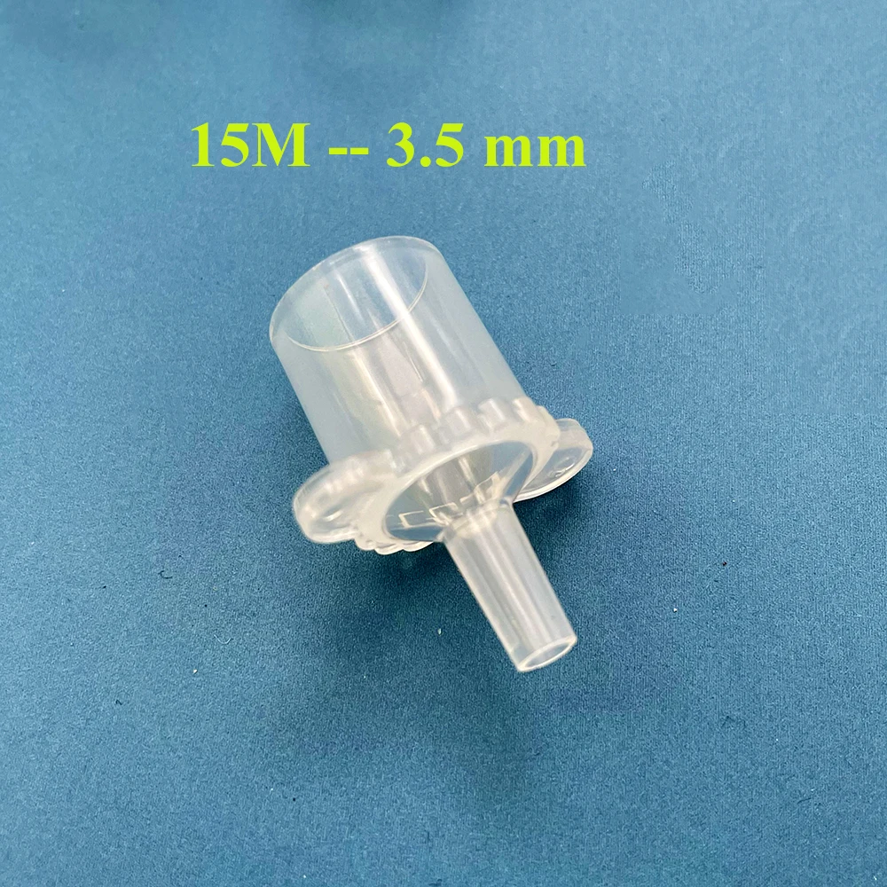 Beatmungsgerät, Anästhesiemaschine, Intubation, ET-Sonde, Tracheostomie-Schlauch, Verbindungsstück, Gehäuseadapter, Kunststoff-Ersatzteil, 10 Stück – Detail 6