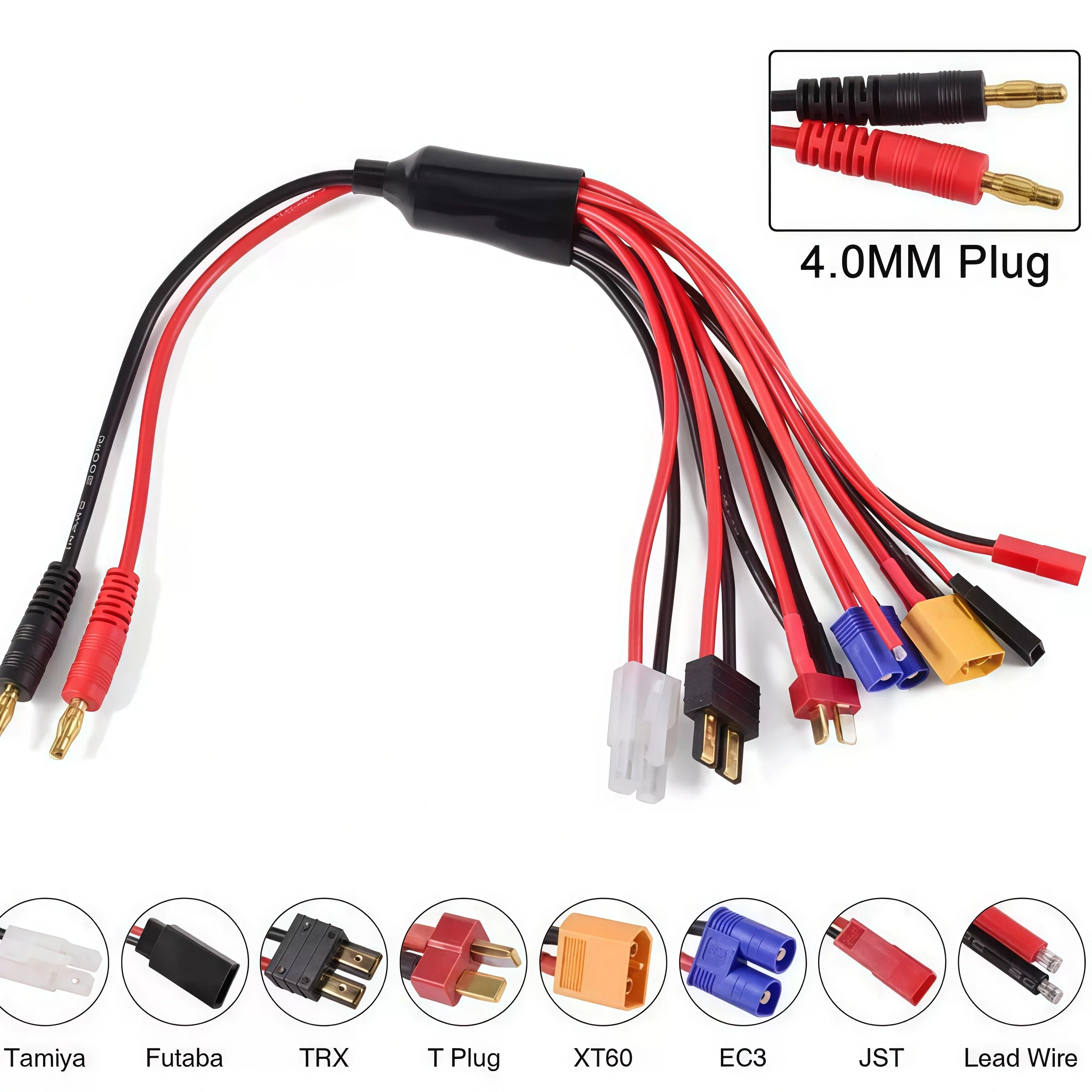 8-in-1 Multi-function Model Air 4.0 Banana Connector Cable - High Temperature Charging Cable