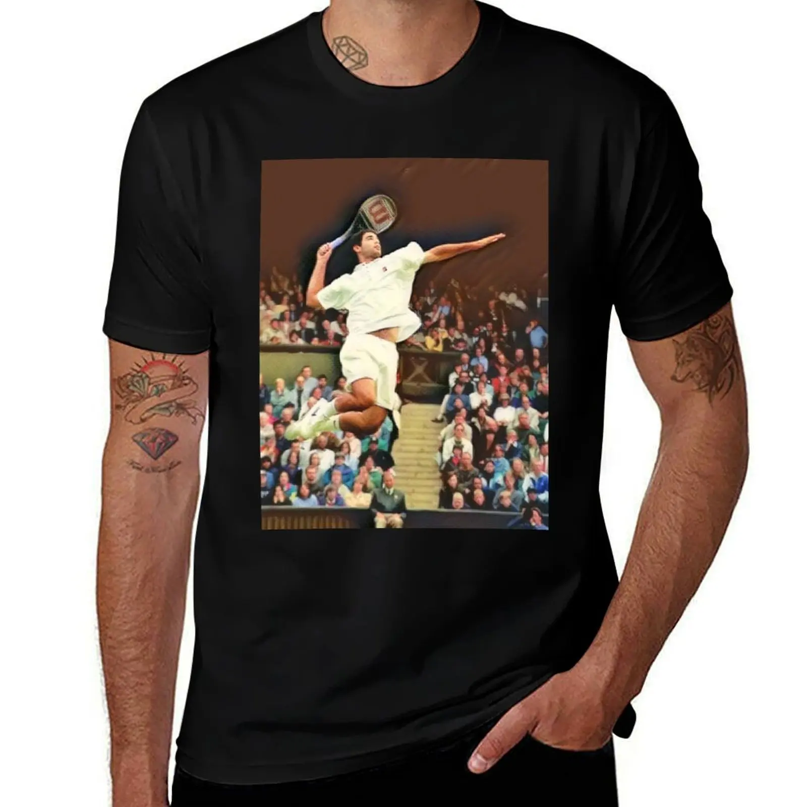 

Sampras 2: Pistol Pete: Tennis Legend T-Shirt vintage korean fashion new edition essential t shirt t shirt for men