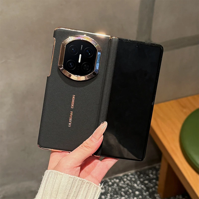 

Case for Huawei Mate X7 Double axis Electroplated Plain Skin Hard Shockproof Mobile Phone Case Cover