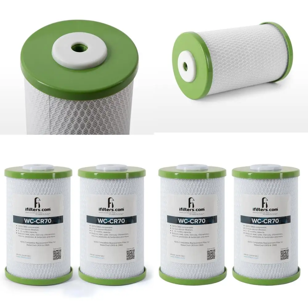 

Dual Pack Replacement Water Filter Cartridge for 1000 Gallon Capacity, Compatible with C7000 and C6500 Systems