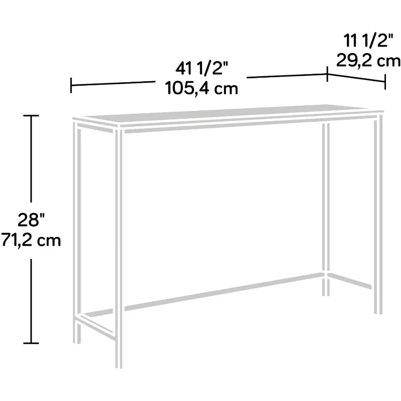 ソファテーブル、l: 11.50 "x w: 11.50" x h: 28.03"