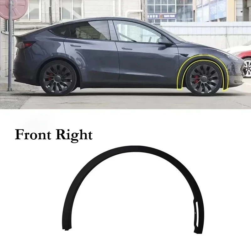 Voor Tesla Model Y Voor Achterwiel Wenkbrauw Molding Fender Flare Spatborden 1494185-00-B 1494186-00-B 1494161-00-B 1494162-00-B