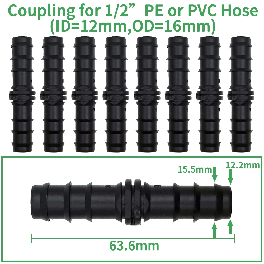 ذكر أنثى الموضوع موصل إلى بارب ، بي خرطوم محول تي شيرت الكوع ، حديقة الري بالتنقيط نظام الري ، 16 مللي متر ، 20 مللي متر ، 25 مللي متر ، 1/2 "، 3/4"