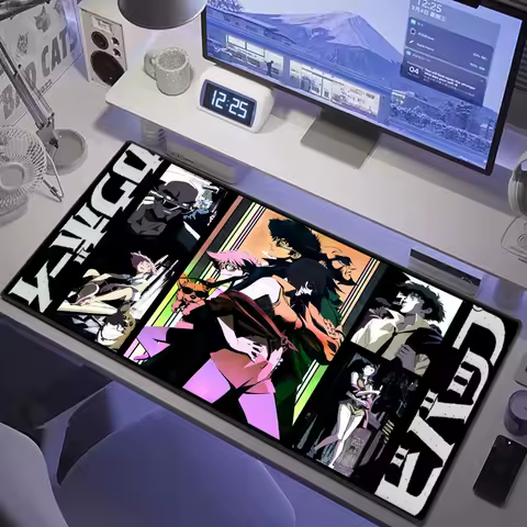 Space Cowboy Bebop Mouse Pad Gaming Mousepad gaming Mouse Abstract Large 800x400mm MouseMat Gamer XXL Mause Carpet PC Desk