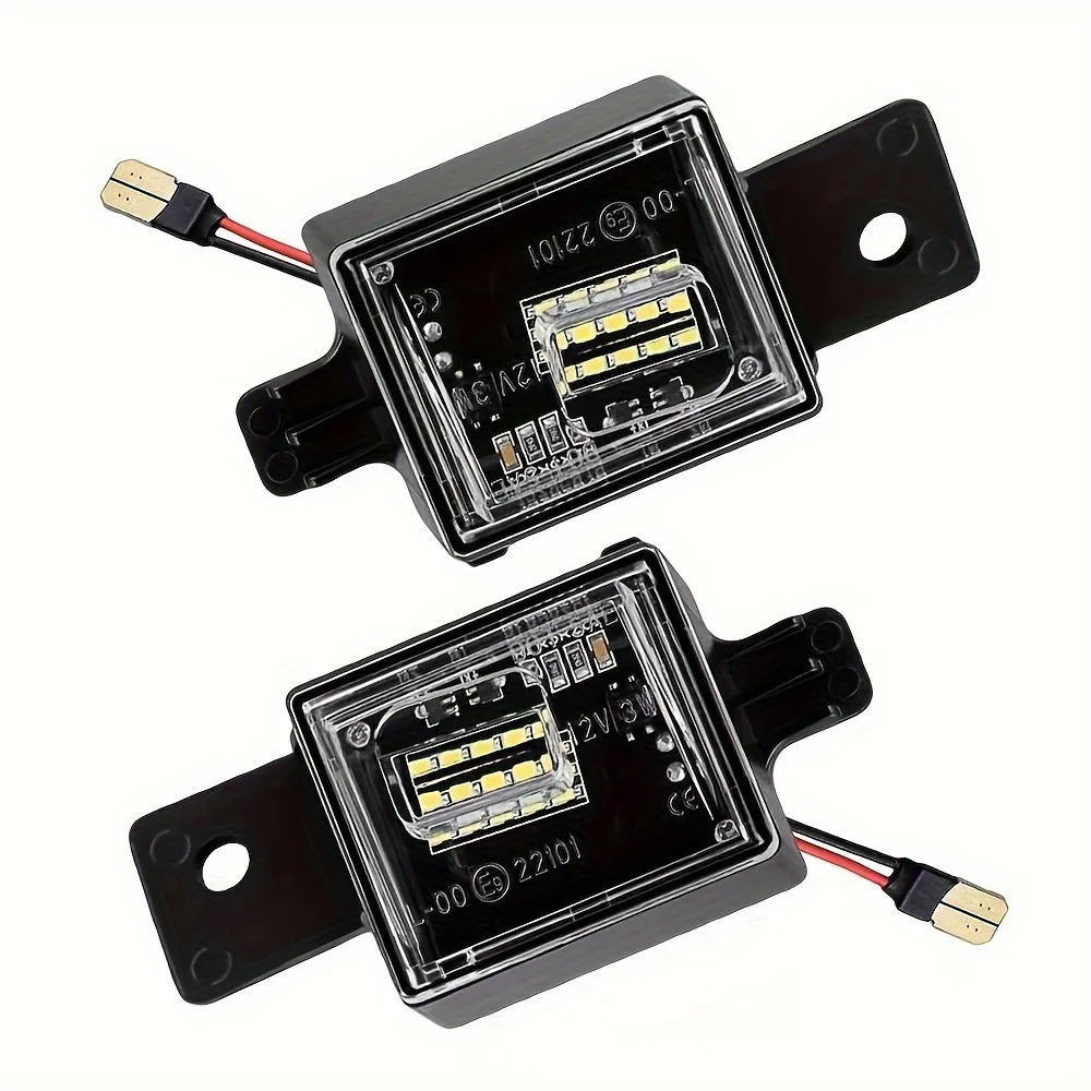 2 قطعة ضوء لوحة ترخيص LED جديد عالي الجودة لسيارة شيفروليه كولورادو 2014-2018 وجي إم سي كانيون بيك اب - تيار متين وخفيف الوزن #3