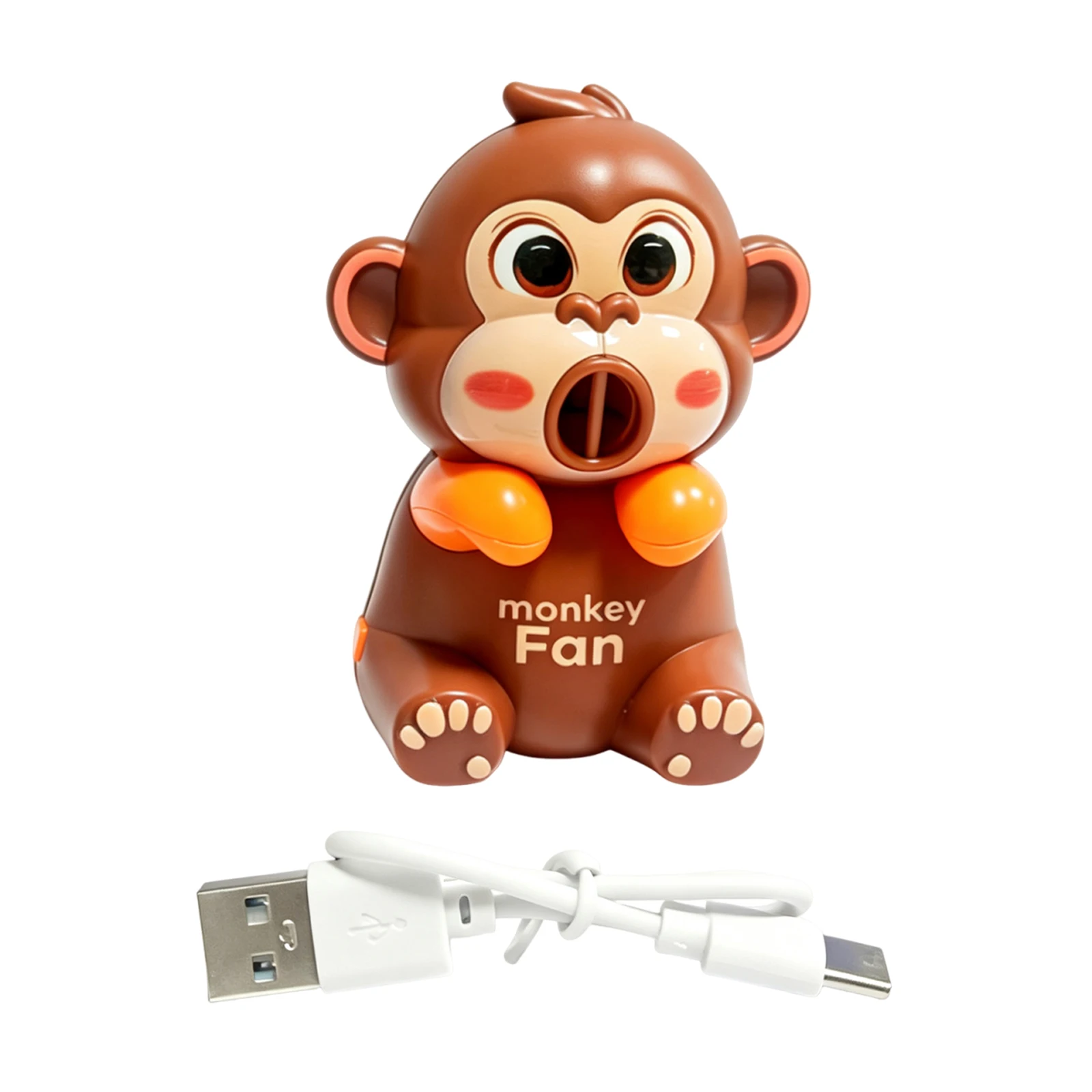 Hands Free Food Cooling Fan Rechargeable Fast Air Blowing Cute Animal Food Blower for Baby Hot Soup Coffee Tea and Noodles