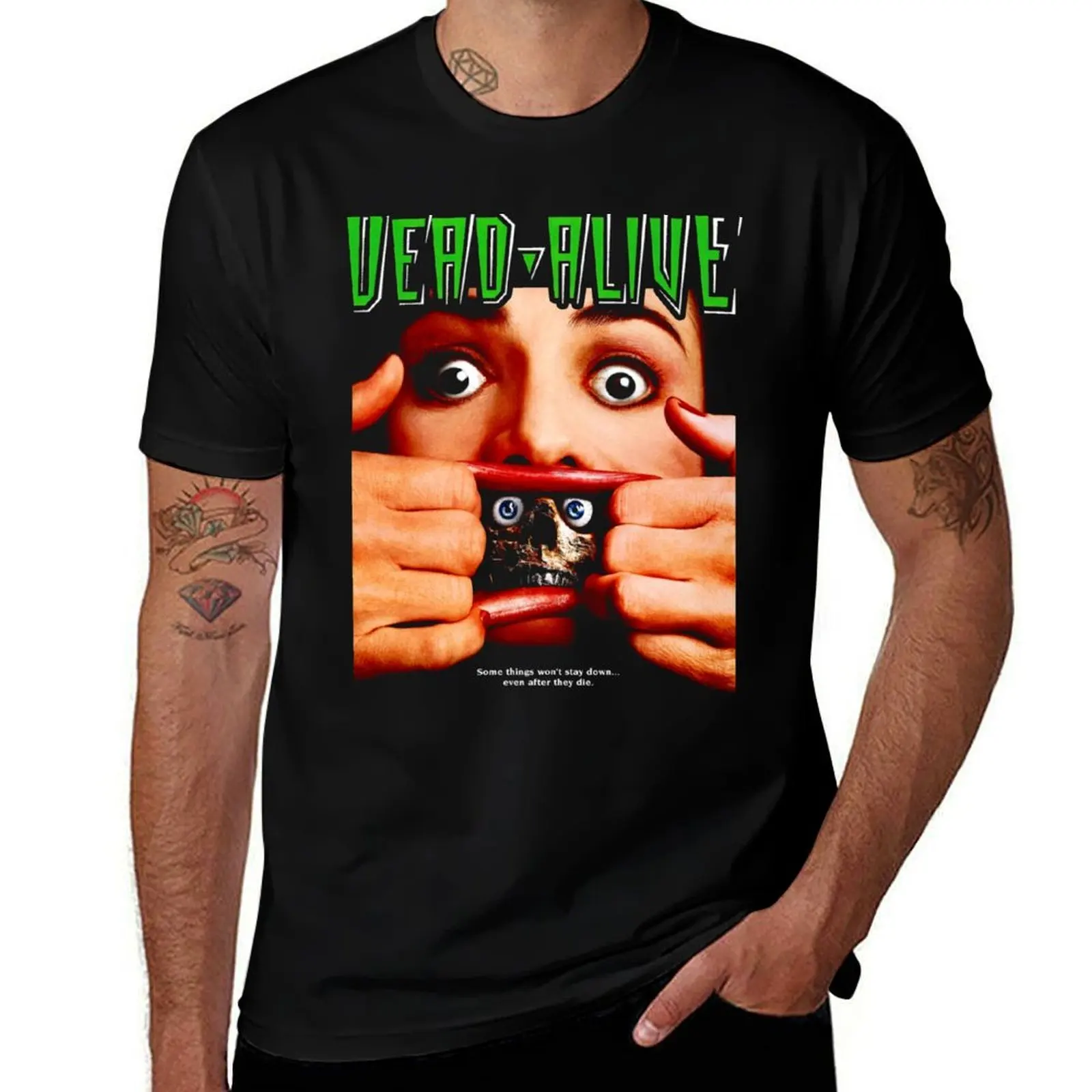 T-shirt décontracté anti-décoloration Dead Alive