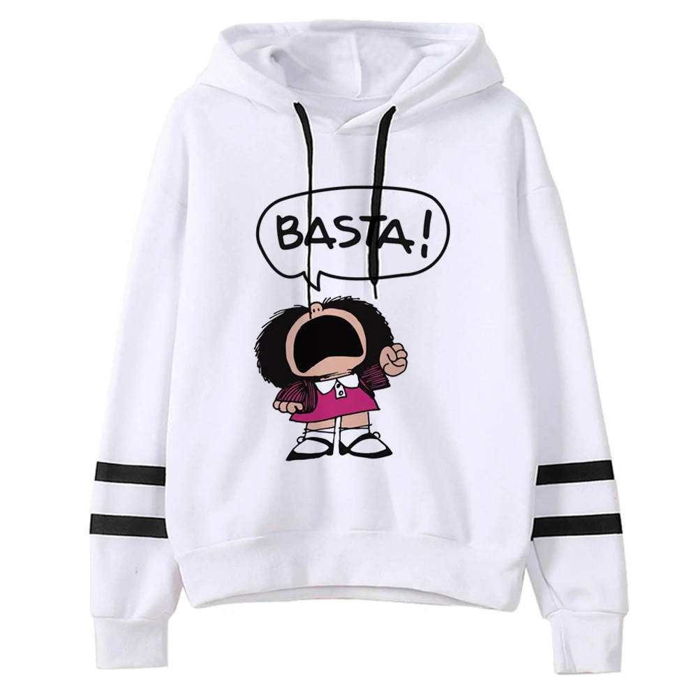 Mafalda hoodies women Winter  streetwear Kawaii y2k aesthetic clothing female japanese sweatshirts