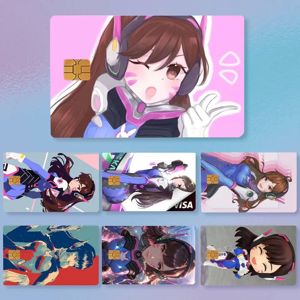 Pop Game O-Overwatch  Credit Card HD Stickers Premium matte film effectively prevents fingerprints and daily abrasion.