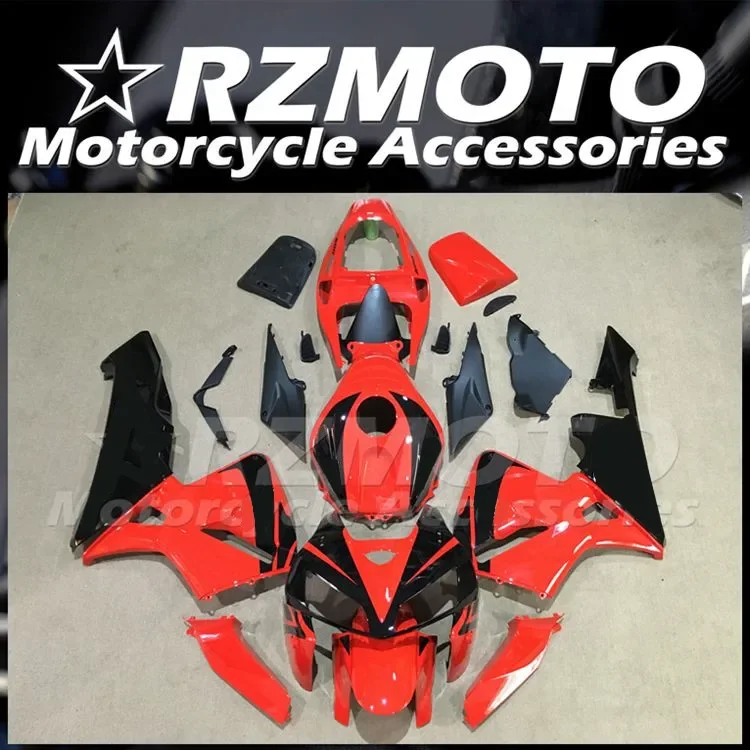 

4Gifts Injection Mold New ABS Motorcycle Fairings Kit Fit For HONDA CBR600RR F5 2005 2006 05 06 Bodywork Set Custom Red Black