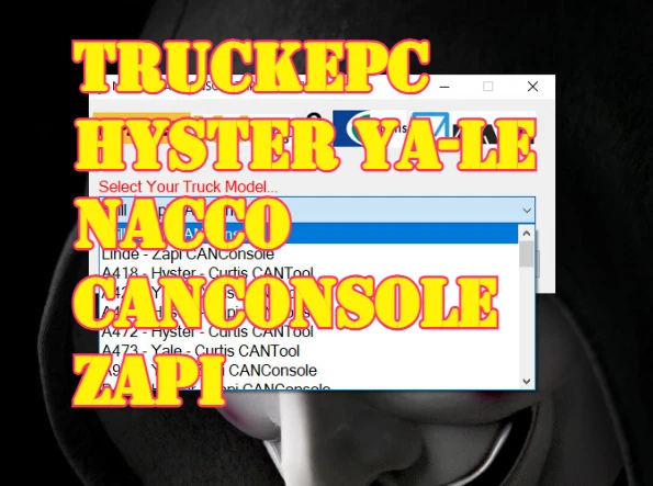 

Консоль управления TruckEPC HYSTER YA-LE NACCO CANCONSOLE ZAPI
