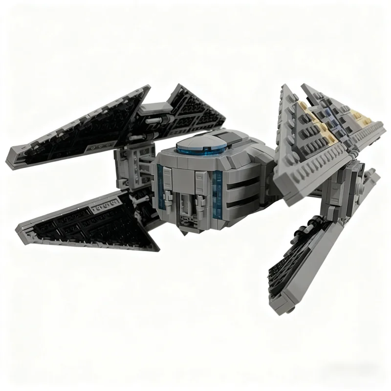 819 pièces MOC Playscale Tie Avenger Star bataille modèle blocs de construction Architecture jouets assembler bricolage idée cadeaux de noël créatifs